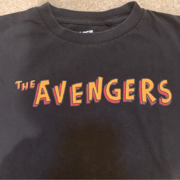 Marvel Avengers Black Panther Kids Black Short Sleeve T-Shirts Size XS 5-6 - Picture 4 of 13